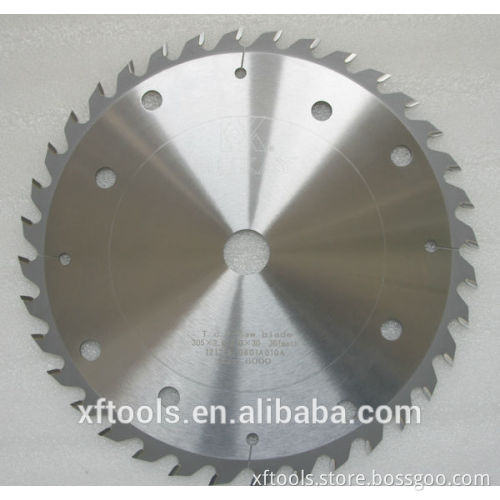 Multi ripped tungsten carbide tipped circular saw blade
